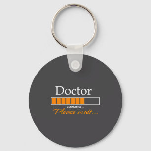 Funny Doctor Loading Medical Doctor Outfit New Key Ring