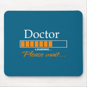 Funny Doctor Loading Medical Doctor Outfit New Mouse Mat