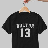 Funny Doctor Lucky Number 13 Men's T-Shirt