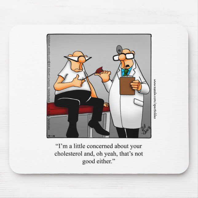 Funny Doctor/Medical Humour Mousepad (Front)