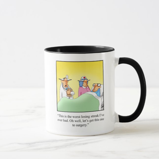 Funny Doctor/ Medical Humour Mug (Right)