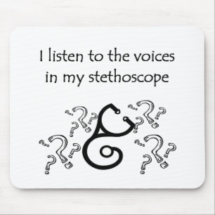 Funny Doctor or Nurse T-shirts and Gifts Mouse Mat