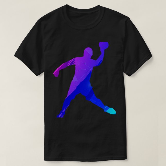 Funny Dodgeball Player 3 T-Shirt (Design Front)