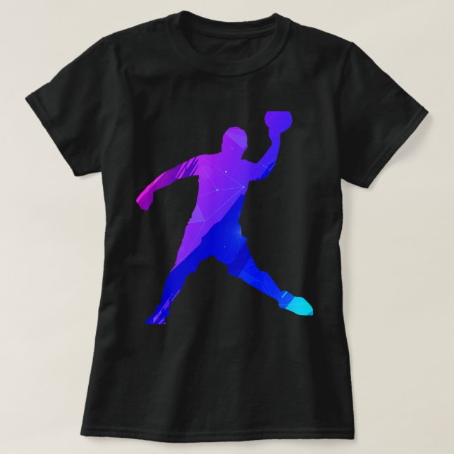 Funny Dodgeball Player 3 T-Shirt (Design Front)