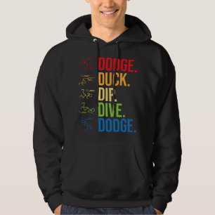 Funny Dodgeball Player Ball Game Dodgeballer Hoodie
