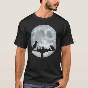 Funny Dog Cat Playing Chess Chess Player Novelty T-Shirt