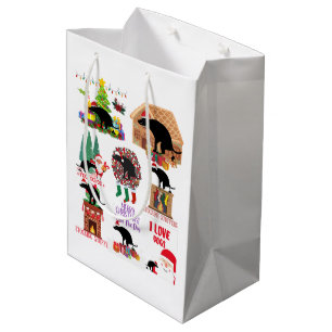 Funny Dog Christmas Holiday Humor from Medium Gift Bag