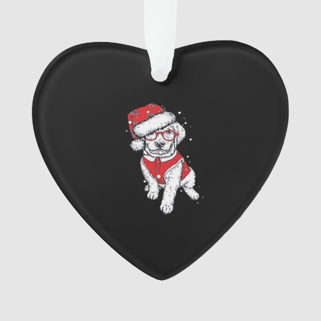 Funny Dog Christmas Pajamas Gift for Dog Lovers Wo Ornament (Front)