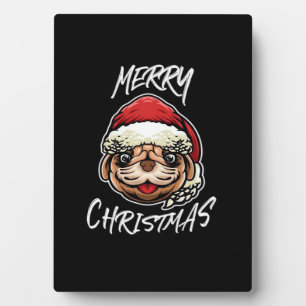 Funny Dog Christmas Pajamas Gift for Dog Lovers Wo Plaque
