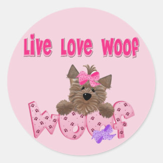 Funny Dog Saying Stickers | Zazzle.co.uk