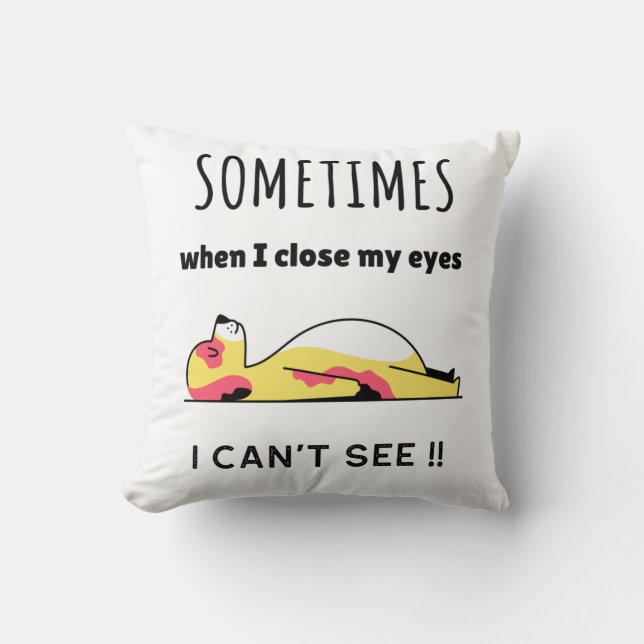 Funny dog cushion (Front)