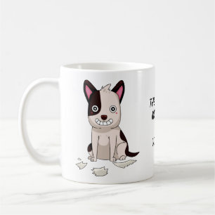 Funny Dog custom name & text mugs