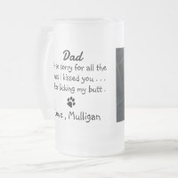 Funny Dog Dad Pet Photo