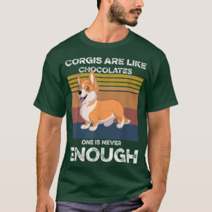 Funny dog design pet lovers paw funny corgi quote  T-Shirt
