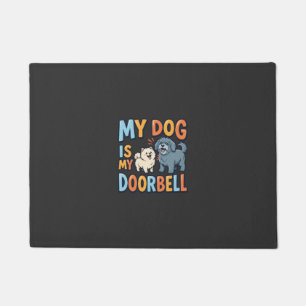 Funny Dog Doorbell Pet Lover Doormat