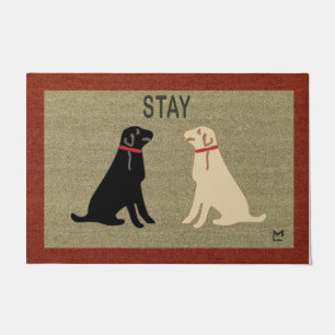 Funny Dog Doormat, Gift For Dog Lover Welcome Mat. Doormat