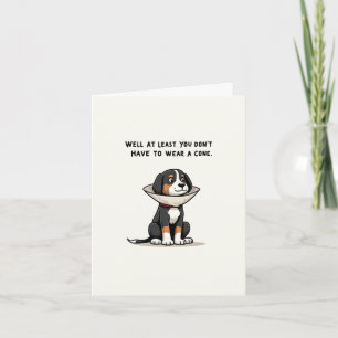 funny dog get well card