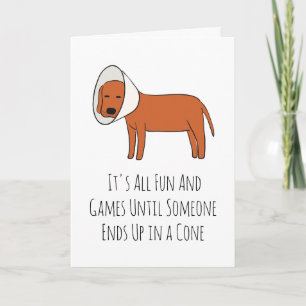 funny dog get well soon cards