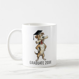 Funny dog Graduation Personalized Coffee Mug