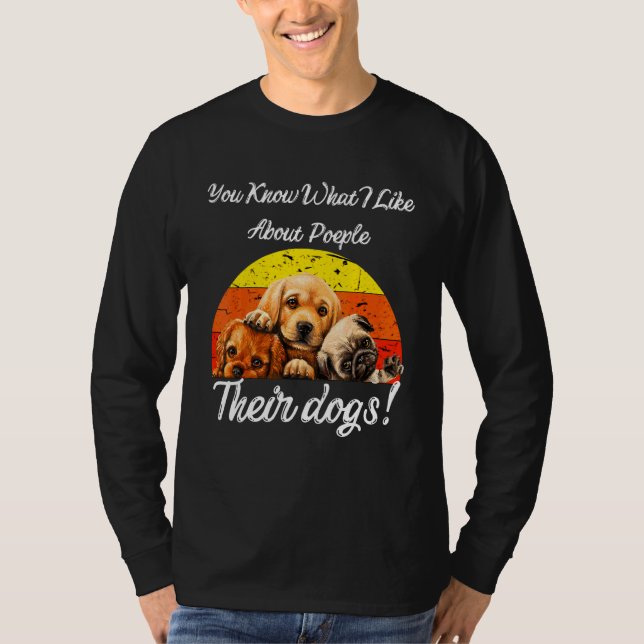 Funny Dog Groomer Dad T-Shirt (Front)