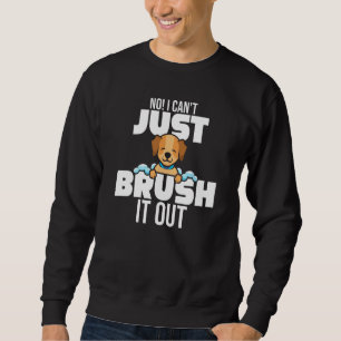Funny Dog Groomer Gifts Pet Grooming Spa Treatment Sweatshirt