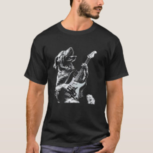 Funny Dog Guitarist Guitar - Chesapeake Bay Retrie T-Shirt