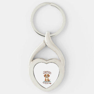 Funny Dog Hidden Socks Quote Vintage Cartoon Pet H Key Ring