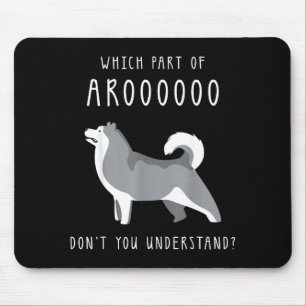 Funny Dog Husky Mom Cut For Girls And Women - Whic Mouse Mat