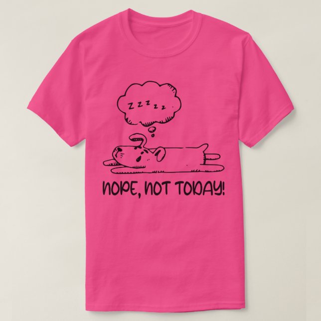 Funny Dog Loafers T-Shirt (Design Front)