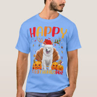 Funny Dog Lover Happy American Eskimo Dog HelloTha