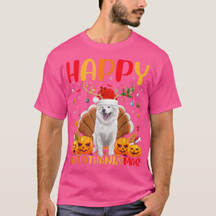 Funny Dog Lover Happy American Eskimo Dog HelloTha T-Shirt