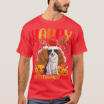 Funny Dog Lover Happy Border Collie Dog HelloThank T-Shirt<br><div class="desc">Funny Dog Lover Happy Border Collie Dog HelloThanksMas  .</div>