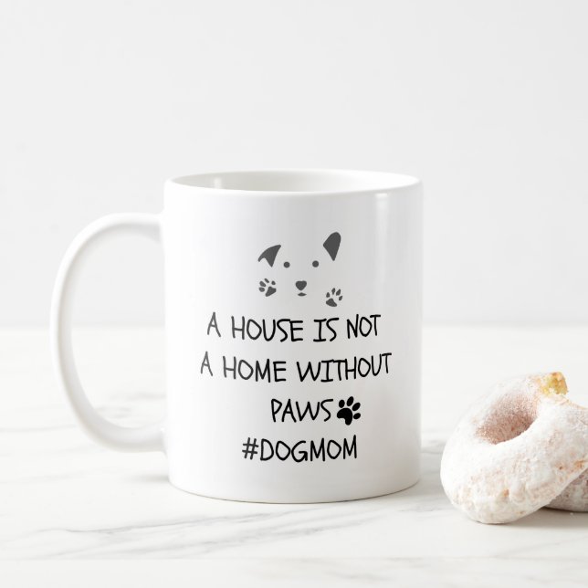 Funny Dog Lover Mug Dog Mum Dog Dad Coffee Mug (With Donut)