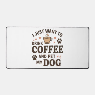 Funny Dog Lover Mug Dog Mum Dog Dad Desk Mat