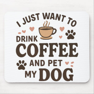 Funny Dog Lover Mug Dog Mum Dog Dad Mouse Mat