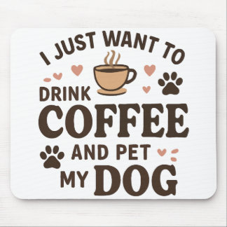 Funny Dog Lover Mug Dog Mum Dog Dad Mouse Mat