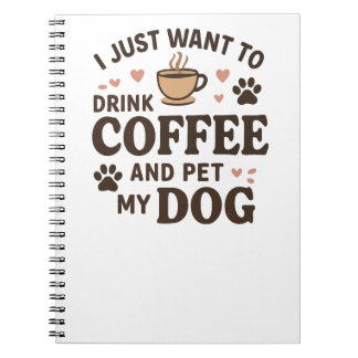 Funny Dog Lover Mug Dog Mum Dog Dad Notebook