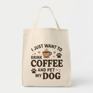 Funny Dog Lover Mug Dog Mum Dog Dad Tote Bag