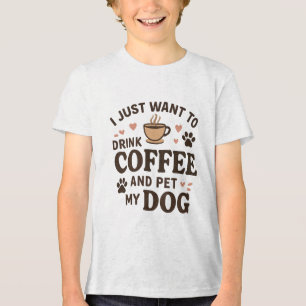 Funny Dog Lover Mug Dog Mum Dog Dad Tri-Blend Shirt