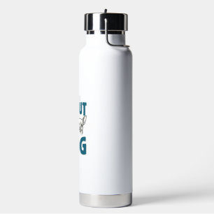 Funny Dog Lover Vintage Engraving Graphic_1 Water Bottle