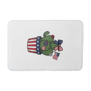 Funny Dog Lover Vintage Engraving Quote Design_1 Bath Mat