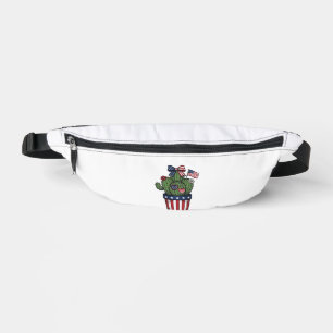 Funny Dog Lover Vintage Engraving Quote Design_1 Bum Bags