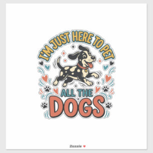 Funny Dog Lover Vintage Pet All The Dogs Design_1