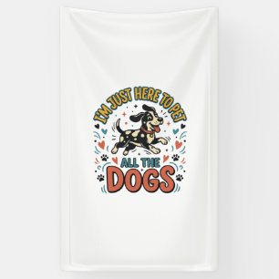 Funny Dog Lover Vintage Pet All The Dogs Design_1 Banner
