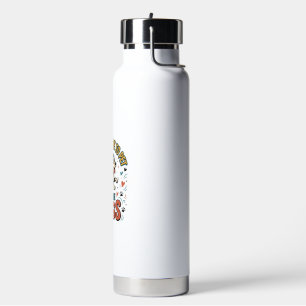 Funny Dog Lover Vintage Pet All The Dogs Design_1 Water Bottle