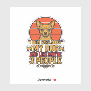 Funny Dog Lover Vintage Quote Vector Design_1