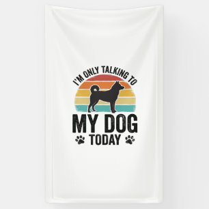 Funny Dog Lover Vintage Sunset Quote Design_1 Banner