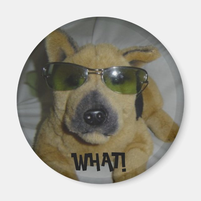 Funny Dog Magnet (Front)