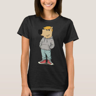 Funny Dog Meme Trump Hat Make Great Again  T-Shirt