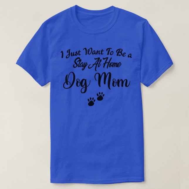 Funny Dog Mom Puppy Pup Lover Mother Girl Woman  T-Shirt (Design Front)